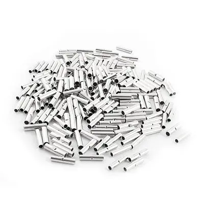 

200Pcs BN1 + BN2 Non-insulated Butt Connectors Wire Cable Adapters