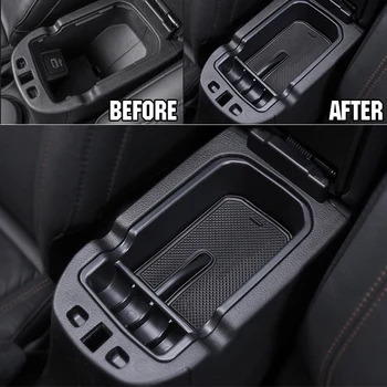 

Case Car Plastic Armrest Protect For Jeep Compass Black Holder Container