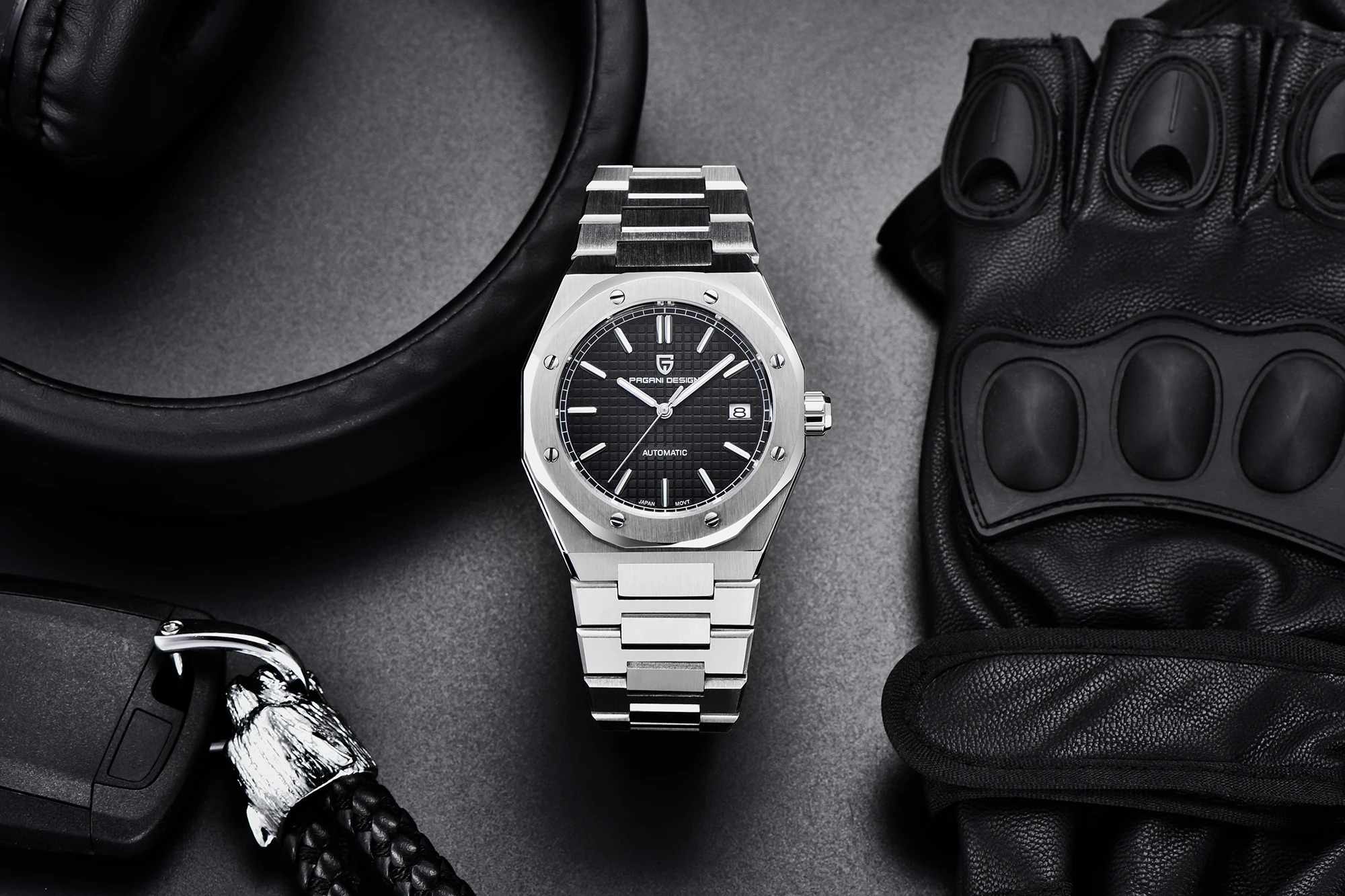 PAGANI DESIGN New 2021 Men's 40mm Stainless Steel Clock Seiko NH35A Automatic Date 100m Waterproof Wristwatch Relogio Masculino PAGANI DESIGN New 2021 Men's 40mm Stainless Steel Clock Seiko NH35A Automatic Date 100m Waterproof Wristwatch Relogio Masculino