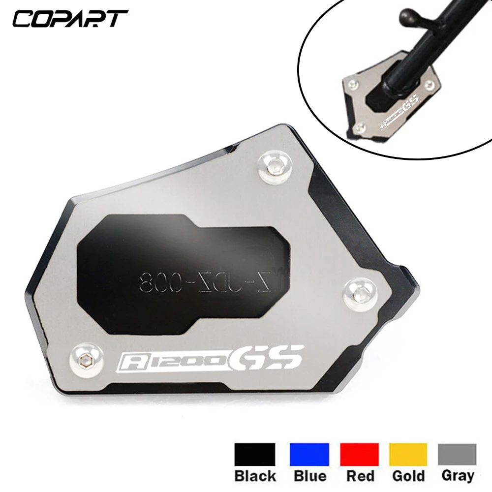 Motorcycle Foot Side Stand Extension Plate Kickstand Enlarge Pad For BMW R1200GS LC R1200 GS ADV Adventure Rallye 2013-2019 | Автомобили и