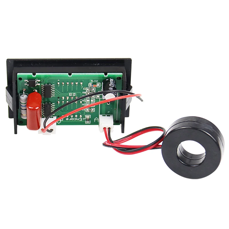 AC50-500V 220V Dual Display Voltage Current Meter Detector Meter Amperimetro LED Voltmeter Ammeter Electrical Instrument — view 2
