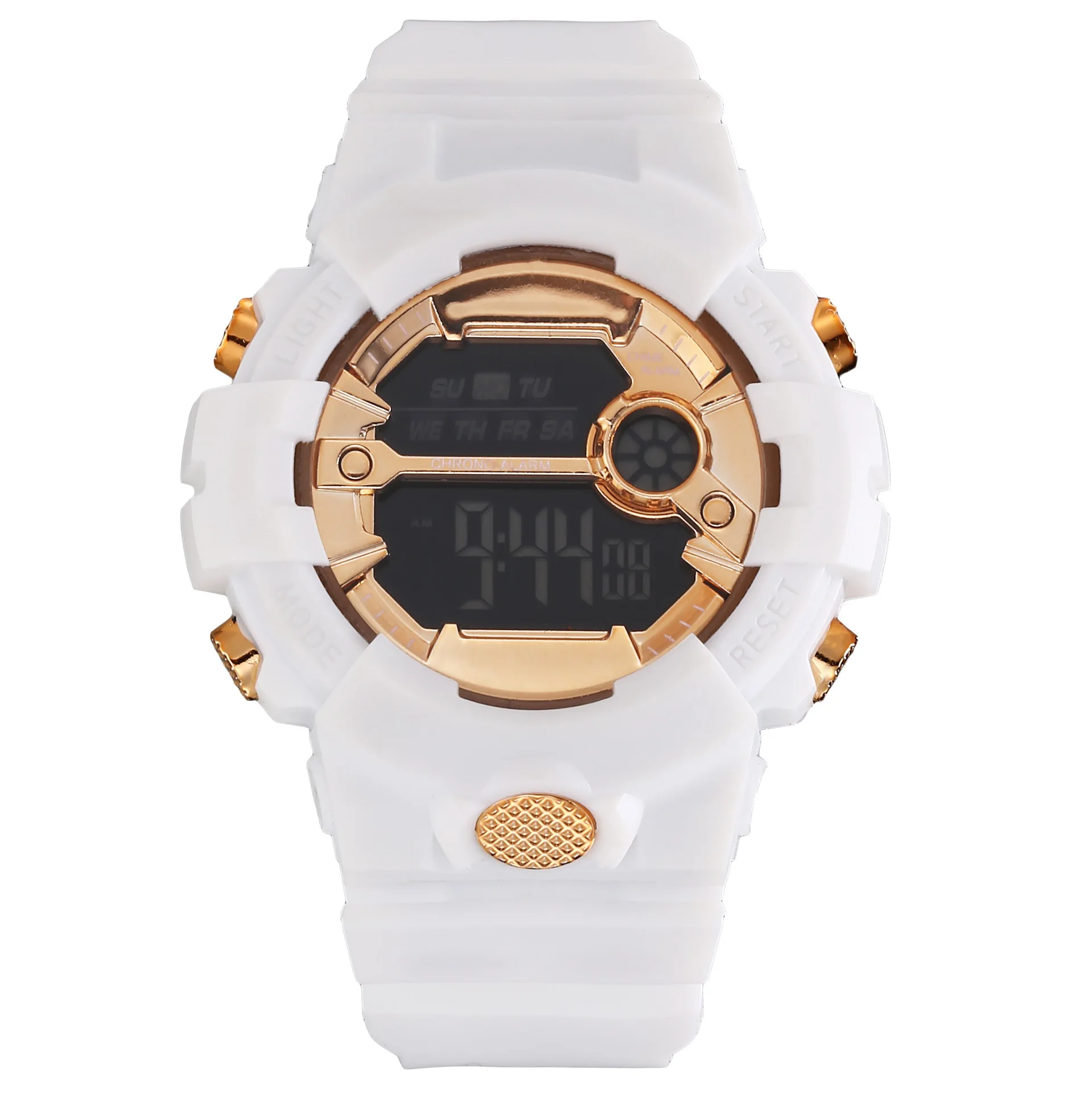 

Fashion Creative Night Light LED Sports Watch Pu Electronic Watch Wrist Watch