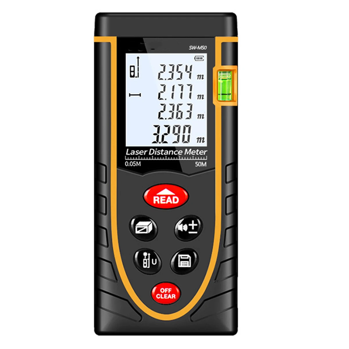 Portable Handheld Digital Laser Distance Meter Range Finder Measure Tool with Dual Bubble Level for construction and industries Portable Handheld Digital Laser Distance Meter Range Finder Measure Tool with Dual Bubble Level for construction and industries