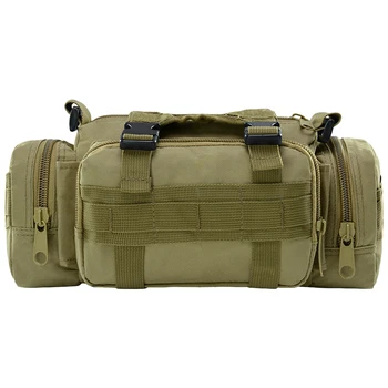 

Multi-functional Waist Pack Bike Front Handle Bag Fishing Tackle Sling Bag Utility Shoulder Backpack Fishing Tackle Bags Bike