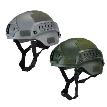 

Outdoor Shooting Hunting Protection Equipment Army Cycling Helmet Fan CS Helmet Lightweight Helmet Tactical Tactical I5M0