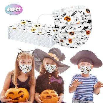 

Children's mask Disposable Face Mask Inrial 3Ply Ear Loop Mouth Caps Covers Protective Washable mondmaskers Mouth Muffle