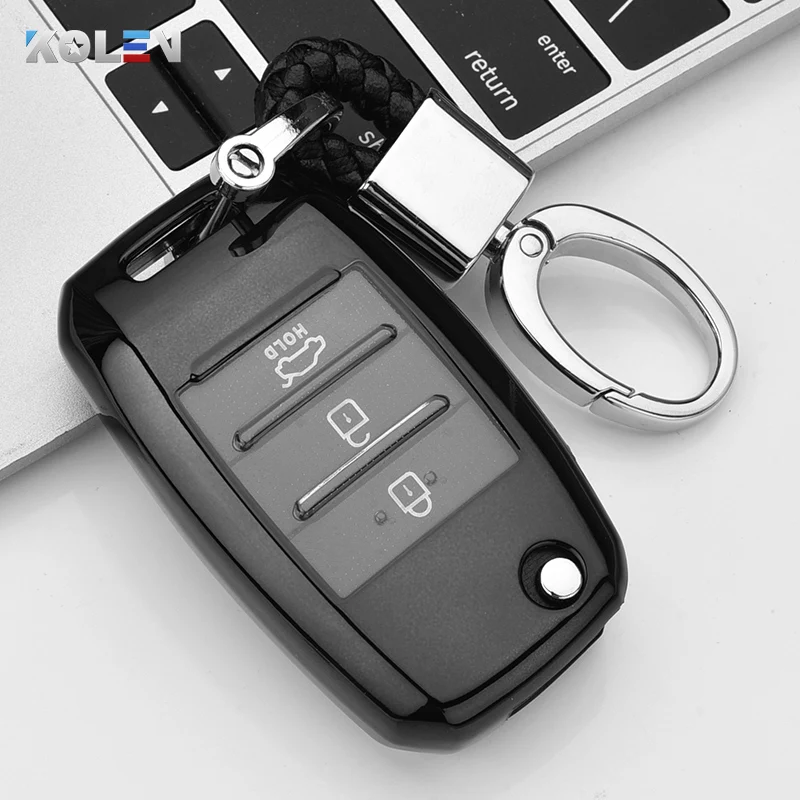 Cover chiave telecomando per KIA K2 RIO 3 Sportage 4 K3 Ceed Cerato K4 Picanto k5 Picanto Stinger 2017 2018 - H98abd199cdd049c5960bca262c9e2c39G