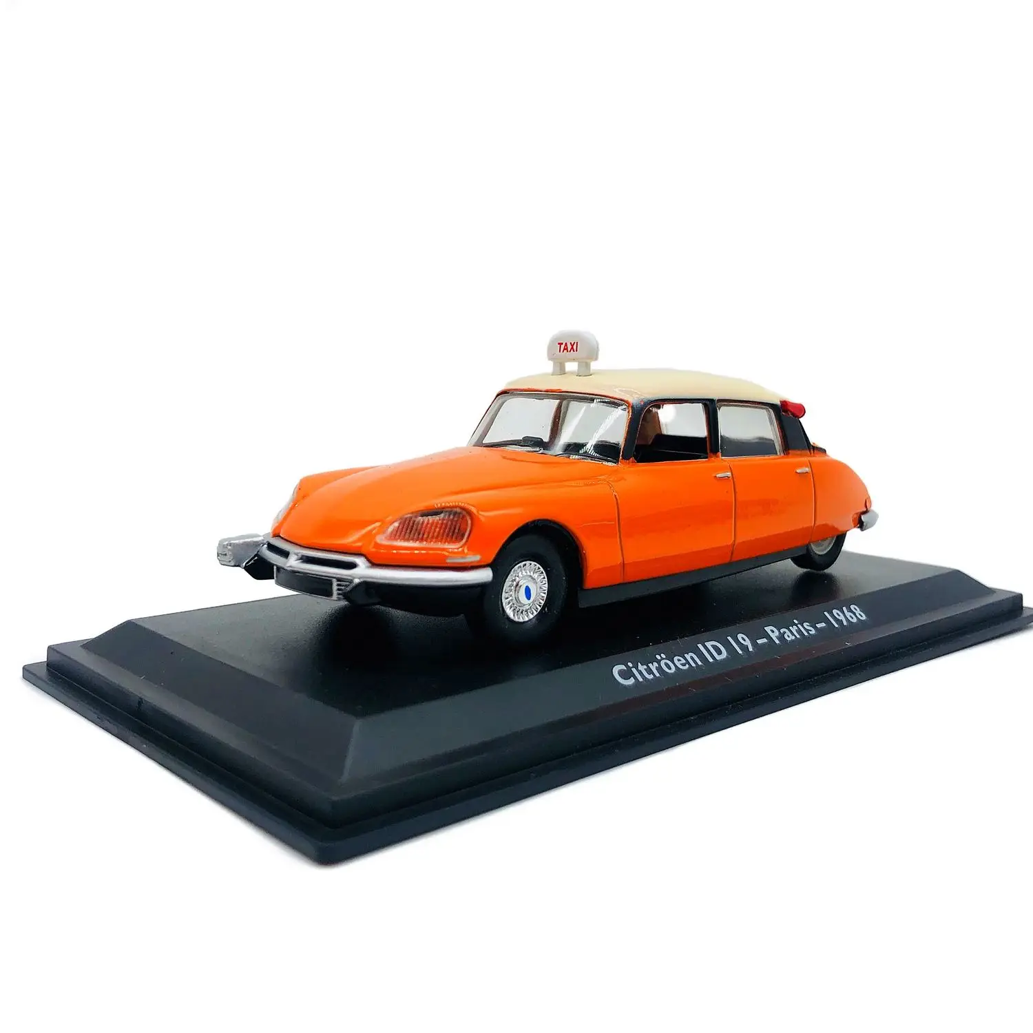 

1/43, специальная модель автомобиля-такси 1968 из литья под давлением, коллекционная декоративная игрушка для детей
