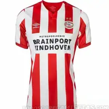 PSV Eindhoven home red men Soccer Jerseys Erick Gutierrez L.DE JONG BERGWIJN PEREIRO MAXI RUIDIAZ PSV Eindhoven Shirt