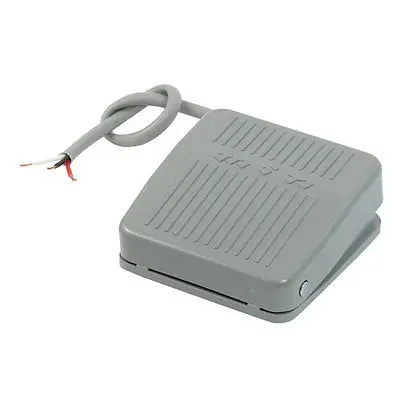 

Gray Hands Free Nonslip Foot Control On Off Switch AC 250V 10A TFS-201