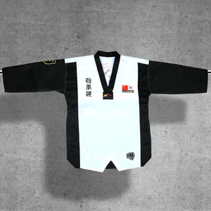 Großhandel PineTree Taekwondo Uniform TKD Dobok WTF Logo für kind kinder mädchen uniformen kleidung anzug Geburtstag Junge Geschenk