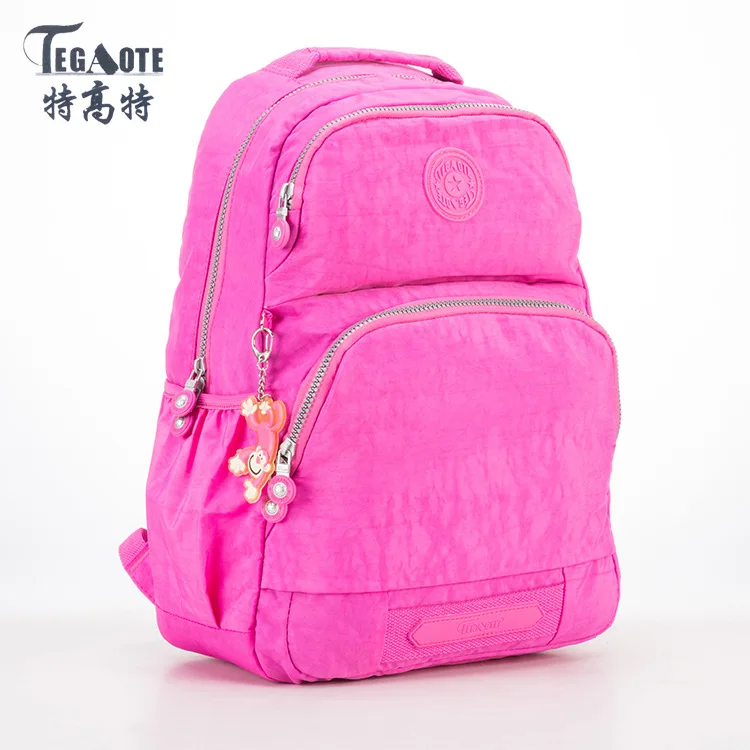 Школьный рюкзак Kipled для девочек-подростков, Mochila Feminina, женские рюкзаки, нейлоновый водонепроницаемый повседневный рюкзак для ноутбука, сумка для книг - Цвет: 15