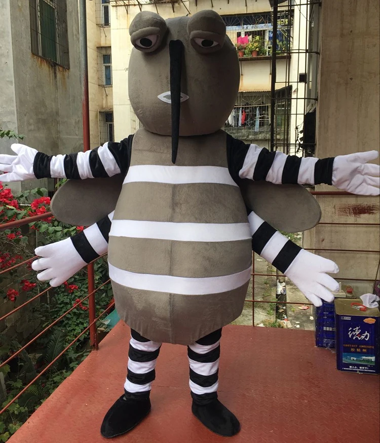 Костюм талисман от комаров костюмы для вечерние игры наряды одежда рекламная