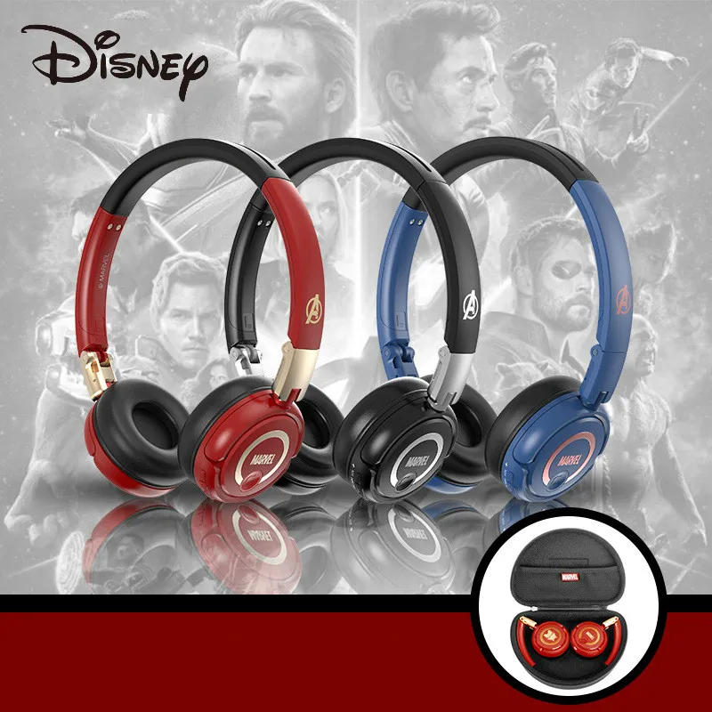 Disney Marvel original US captain mobile phone wireless Bluetooth headset stereo Bluetooth headset