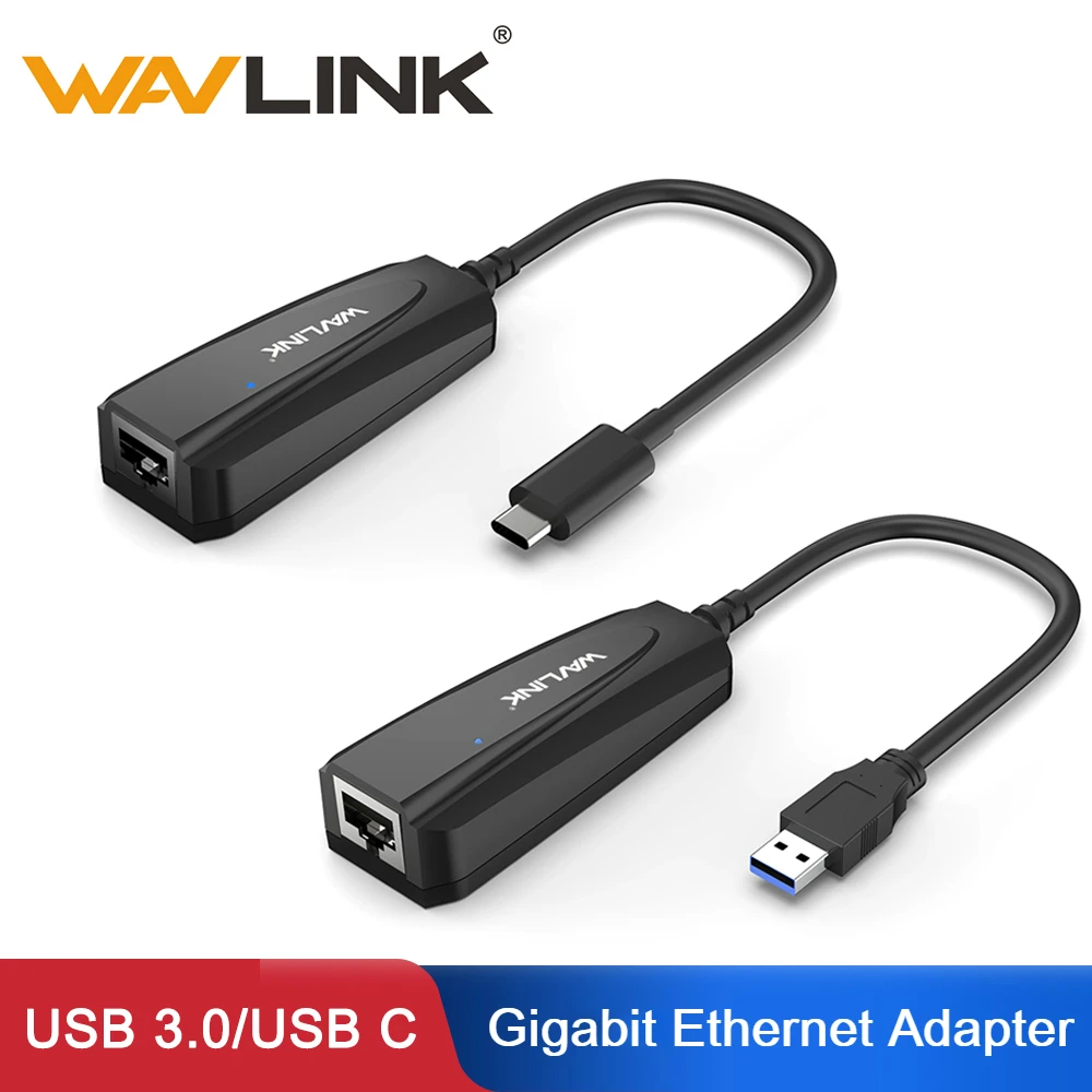 

Wavlink USB Gigabit Ethernet Adapter USB 3.0 Hub Type C Network Card to RJ45 Lan USB Hub For Xiaomi Mi Box Macbook Pro Windows