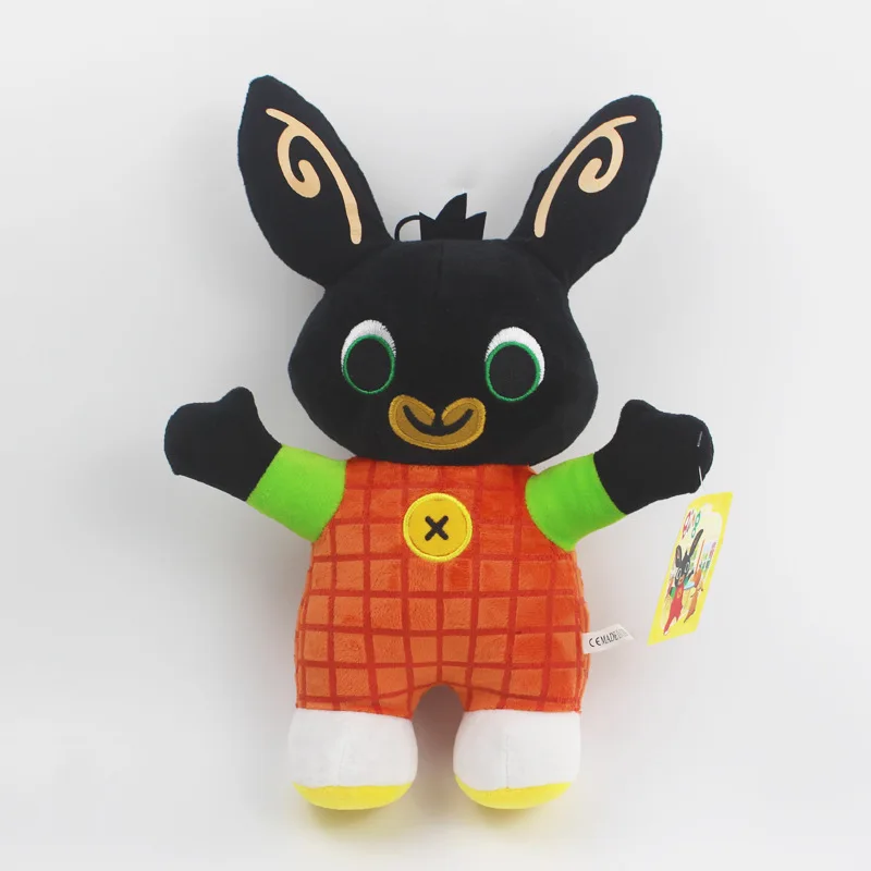 Bing Bunny Plush Toy Pendant Clip Keychain Bing Bunny Doll Toy Hoppity Voosh Stuffed Animal Pando Rabbit Toy for Christmas Gifts