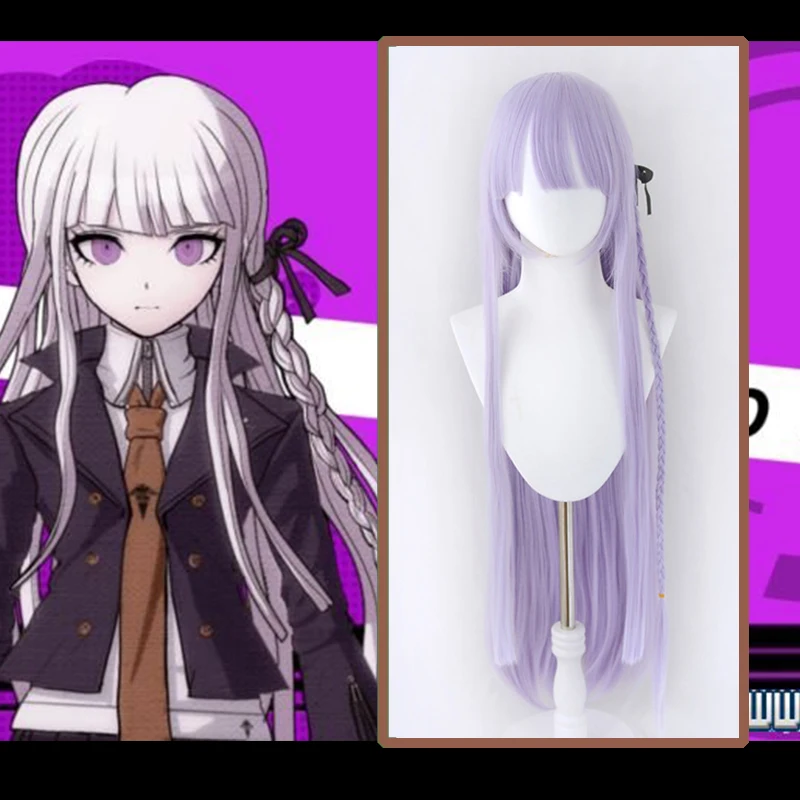 Anime Comic Danganronpa The Animation Cosplay Wigs Kirigiri Kyouko Cosplay  Wig Synthetic Wig Hairs Purple Cosplay Accessory - AliExpress Novelty &  Special Use