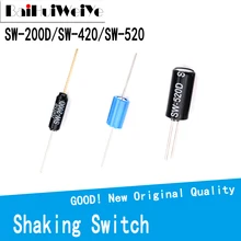 Módulo de Sensor de vibración de alarma normalmente cerrado, interruptor de bola de vibración, SW 200D, SW 420, SW200D, SW420, SW520, 20 unids/lote