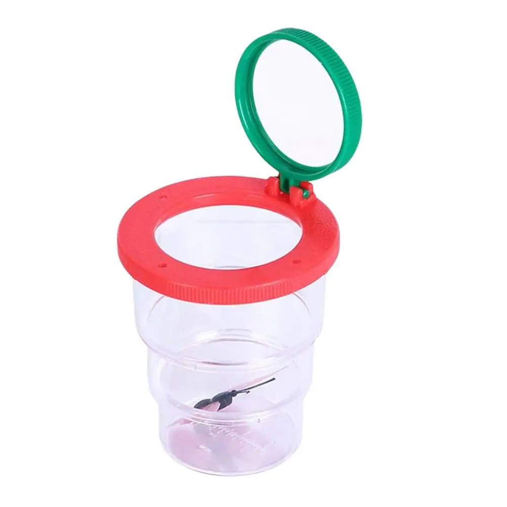 Children Insect Bug Viewer Box Magnifying Glass Foldable Telescopic