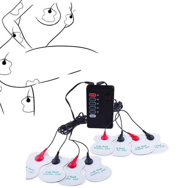 Electro Shock Kit Electrical Shock Massager Therapy Massager Pad