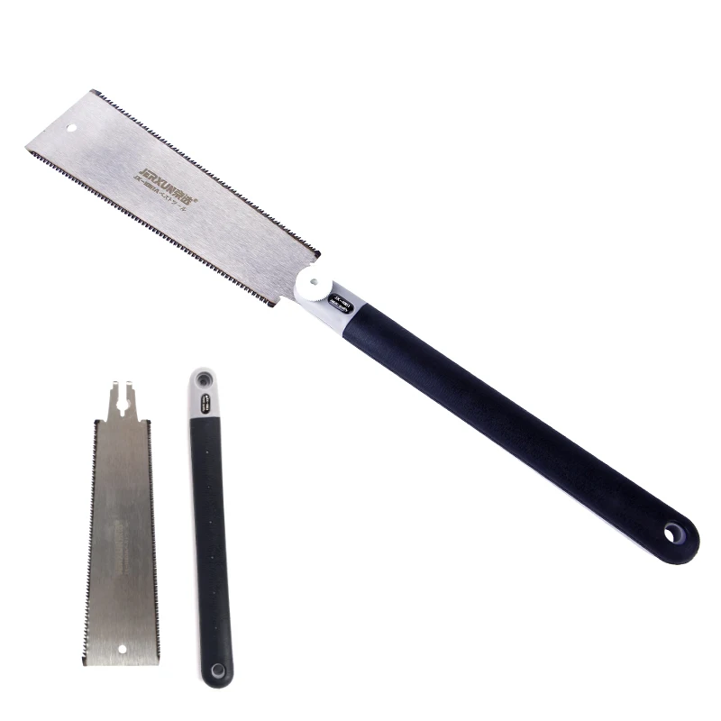 

9-1/2" Japanese Saw Double Edge Razor Saw Ryoba Style Pull Saw 1.5mm Teeth Hand Saw For Tenon Woodworking Tools Garden Tools