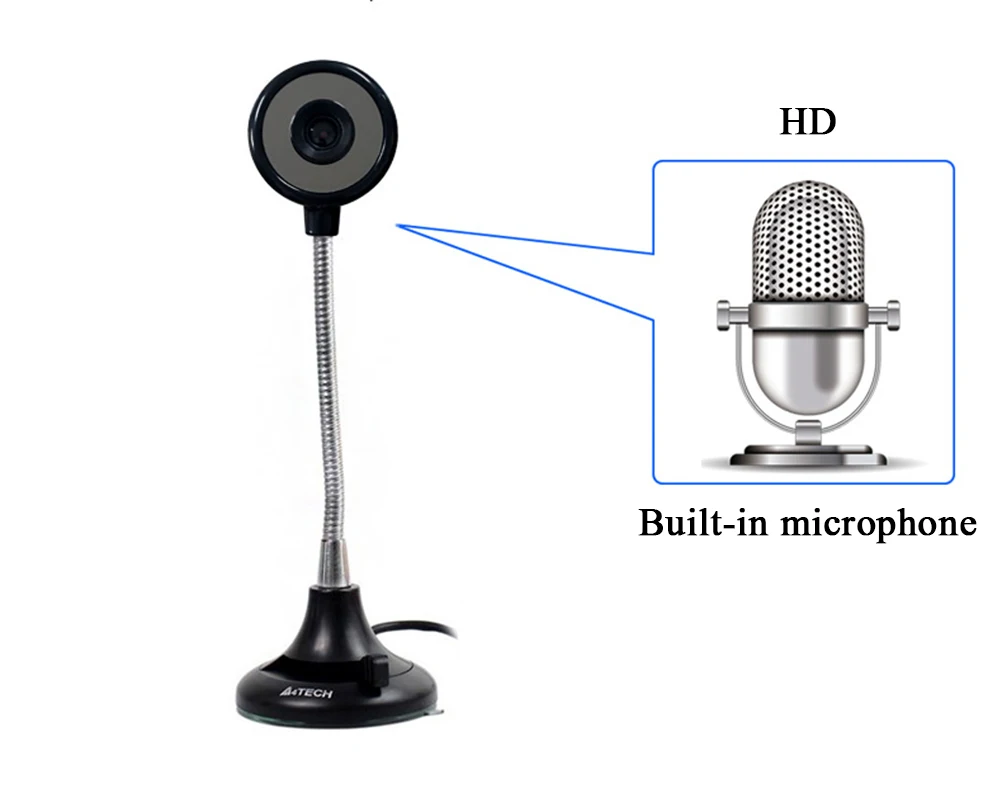 Веб-камера 2 мегапикселя высокой четкости фото камера Веб-камера 360 градусов встроенный микрофон для Skype компьютера