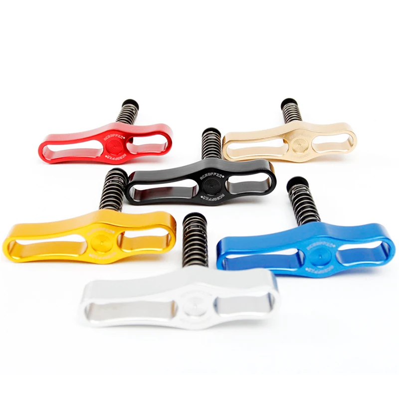 Aceoffix 1 pcs ultralight bicycle hinge lever for Brompton folding bike accessories aluminum 7075 hcl-2