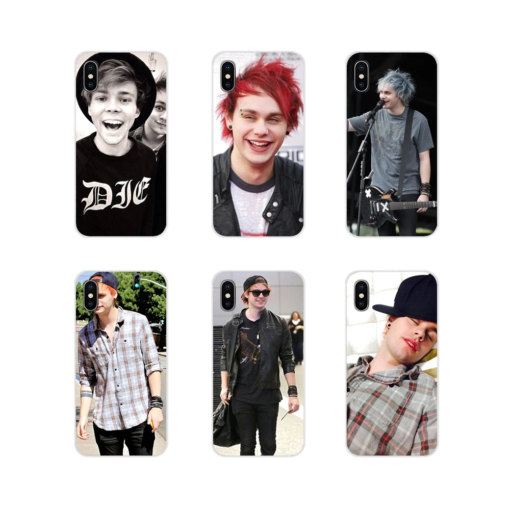 Аксессуары чехлы для телефонов Apple iPhone X XR XS 11Pro MAX 4S 5C SE 6S 7 8 Plus ipod touch 5 6 Michael Clifford 5sos |
