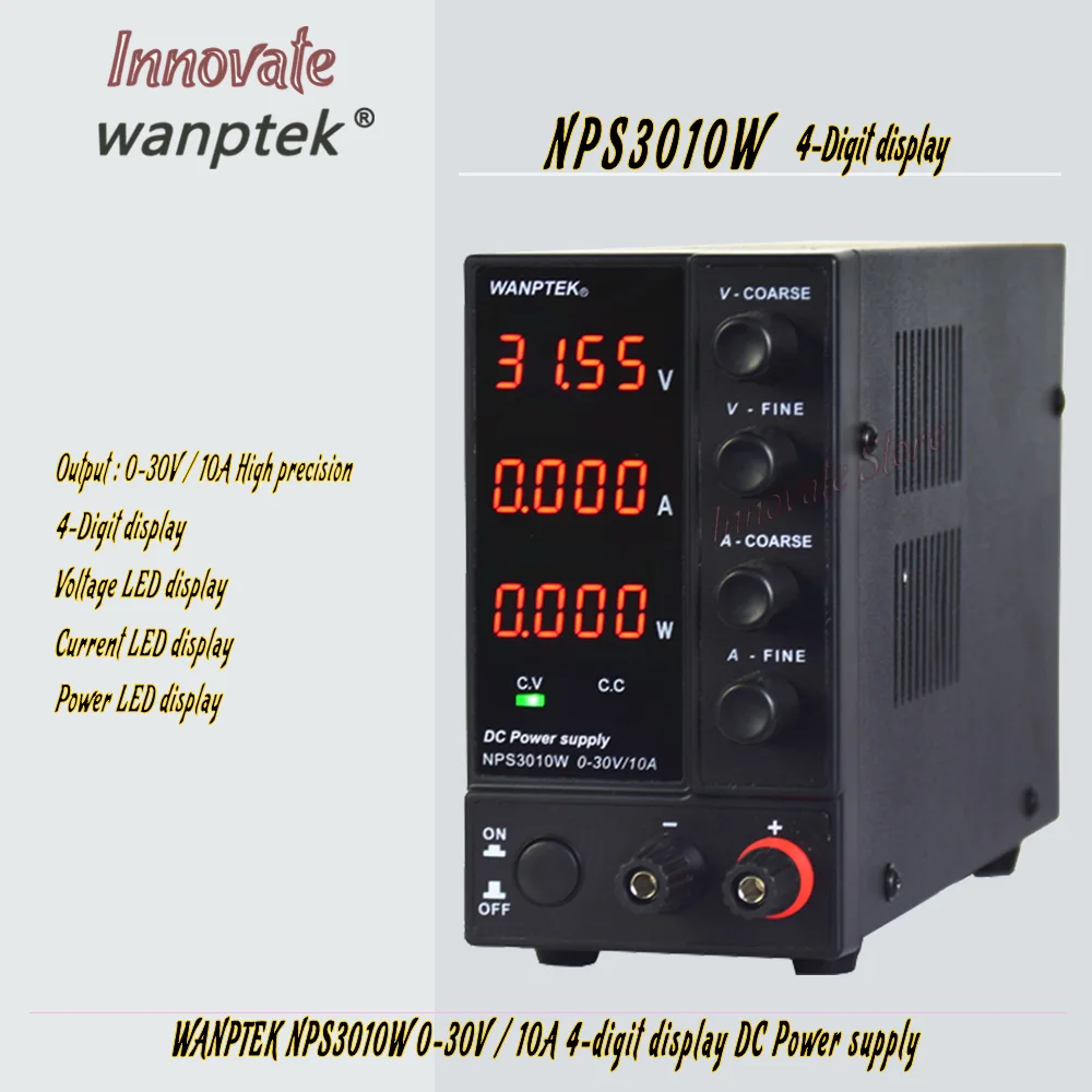 Питание мини wanptek NPS3010W DC 4 разрядный дисплей с регулировкой для детей на возраст
