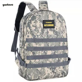 

Canvas backpack Digital Camouflage bag for men with big capacity