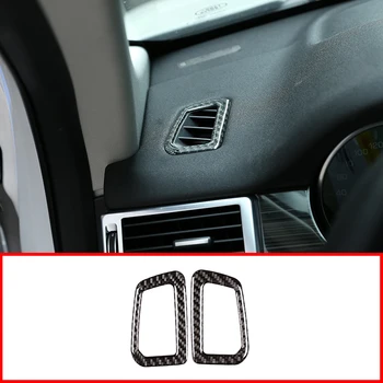 

For Land Rover Discovery Sport 2015-2019 Car Accessories Carbon Fiber Car Dashboard Air Conditioning Frame Trim