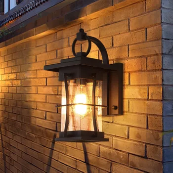 

outdoor wall lamp simple modern exterior wall waterproof outdoor terrace door lamp Japanese corridor balcony Hotel