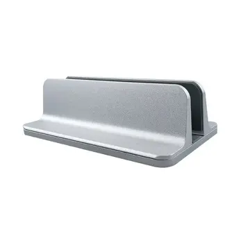 

Aluminum alloy notebook computer vertical bracket base notebook tablet computer desktop storage bracket