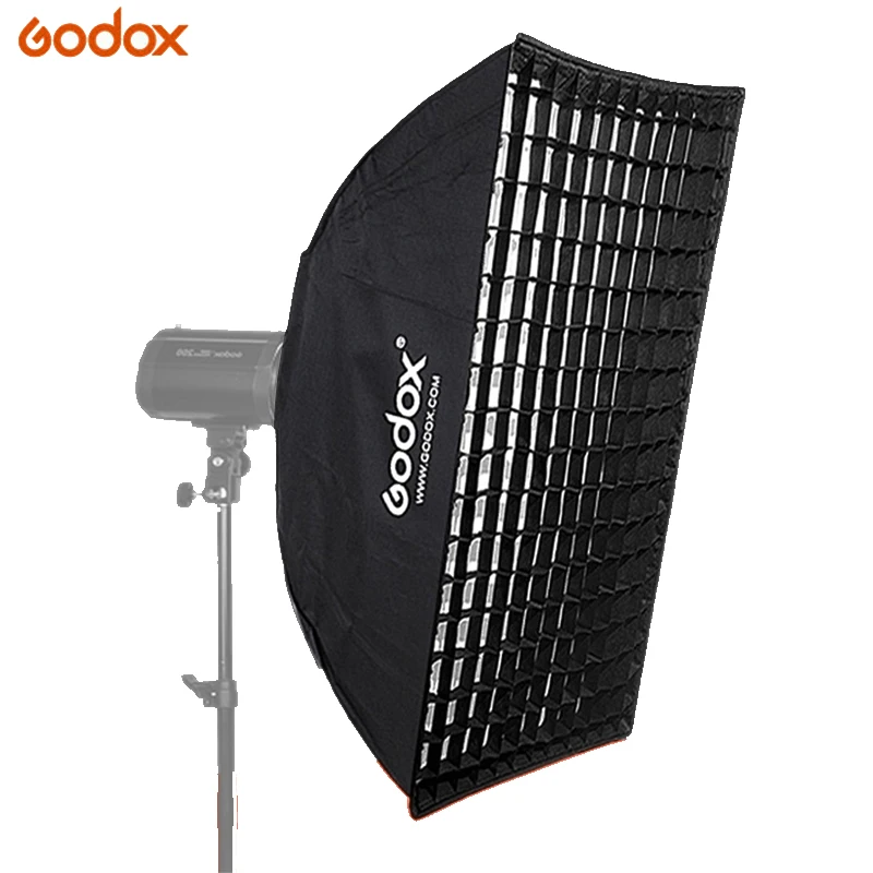 Godox FW60 * 60 сотовый софтбокс с решеткой креплением Bowens для студии стробоскоп