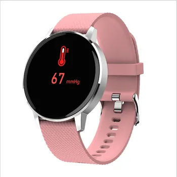 

T4 Smart Watch Round Screen Full View Sports Fitness Tracker Pedometer Heart Rate Monitor Blood Pressure Smartwatch Waterproof