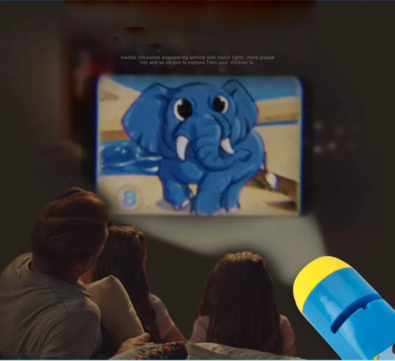 24 детский проектор мультики Модели моделирования фонарик мультфильмы