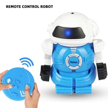 Мини-робот Rc с инфракрасным управлением, мини Развивающие детские игрушки, детский пульт дистанционного управления, боевой робот, музыкальная игрушка, подарок на день рождения, игрушки