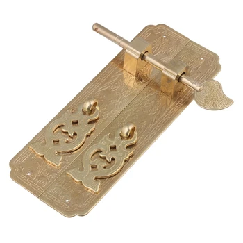 

2x Furniture Brass 15x3CM Hardware Cabinet Door Face Plate Handle Pull