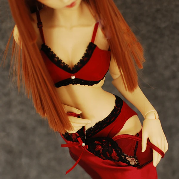 M0180 детская игрушка ручной работы 1/4 1/3 дядя Кукла Одежда BJD/SD кукольный реквизит аксессуары белого и синего цвета Красного Сексуальный бюстгальтер 2 шт./компл