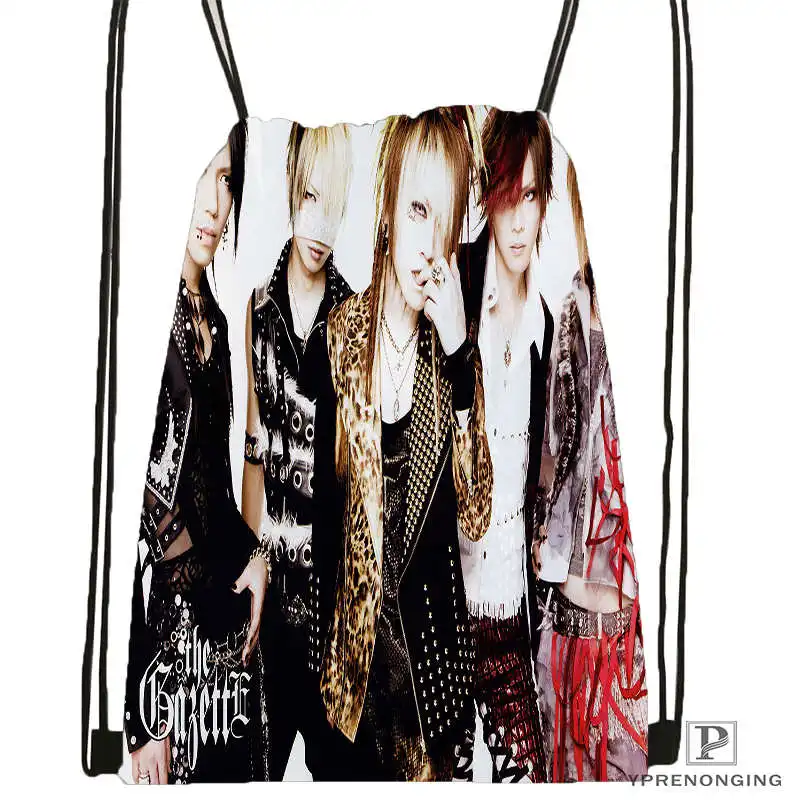 Drawstring Backpack Custom gazette_ aoi_neo_genesis DrawstringBackpackBagforMan женский милый рюкзак детский Ранец(черная спинка) 31x40 см#20180611-03-162 - Цвет: Drawstring Backpack