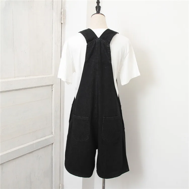 Women Bandage Playsuits Plus Size 5XL Loose Casual Rompers Overalls for Women Oversized Black Bodysuit Bandage Playsuit Jumpsuit