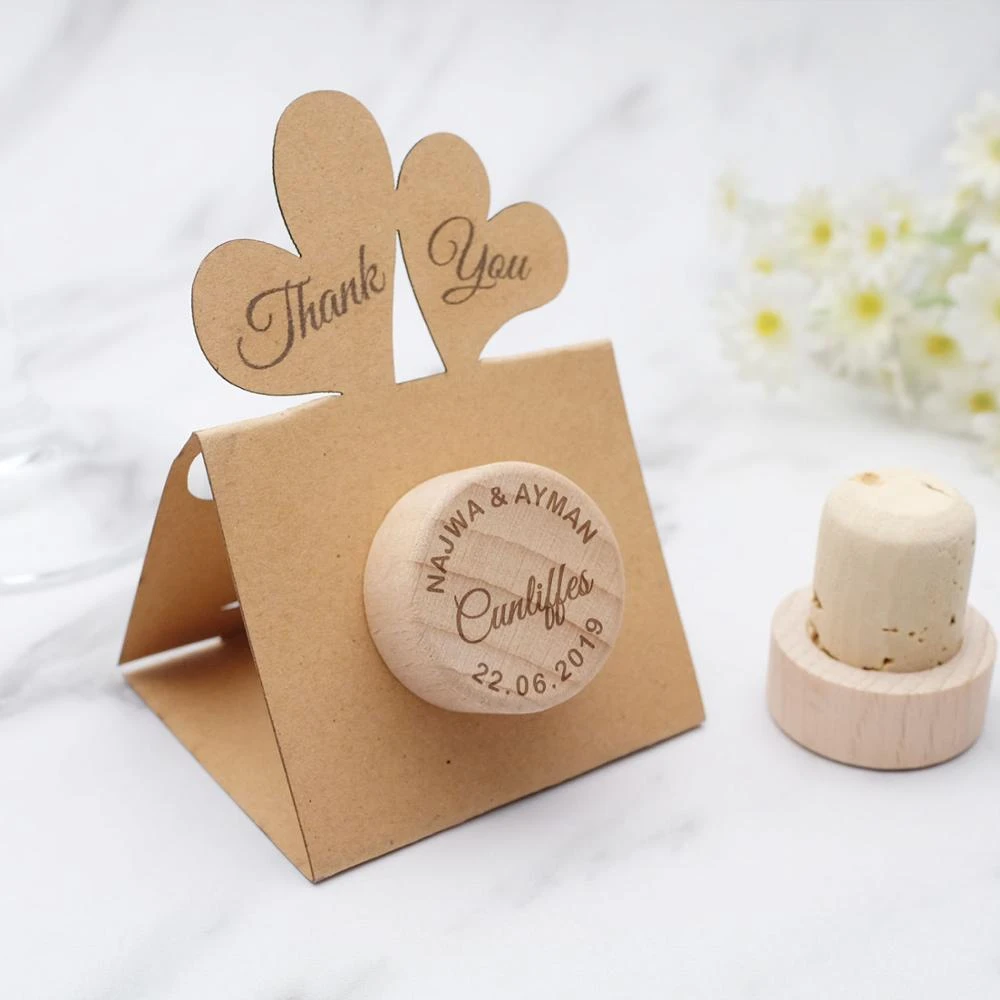 Tapones de vino personalizados con de tapón de corcho grabado tapones de botella personalizados favores de la boda regalo de boda para los huéspedes|Obsequios para fiestas| - AliExpress