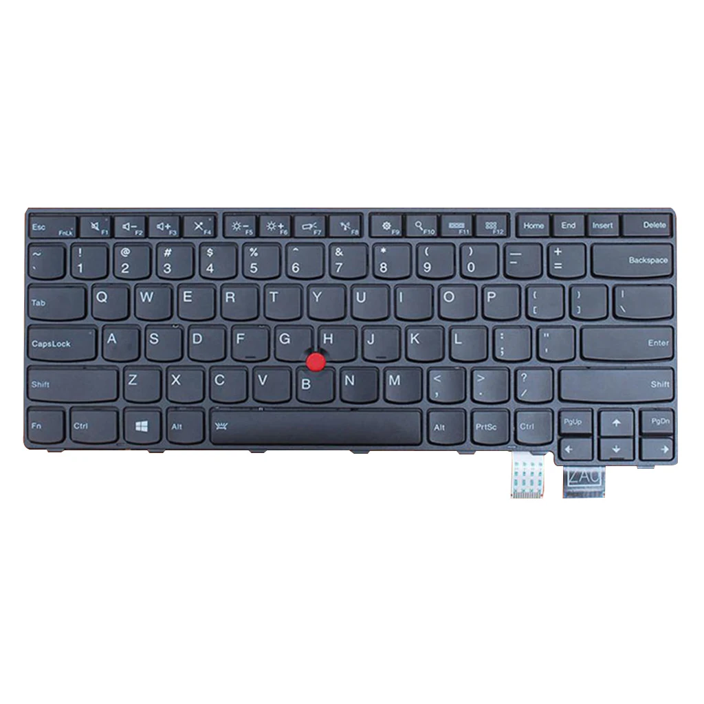

US Layout Laptop Notebook Keyboard Replacement with Black Frame for Lenovo ThinkPad T460s Laptop Keyboard 2019 New