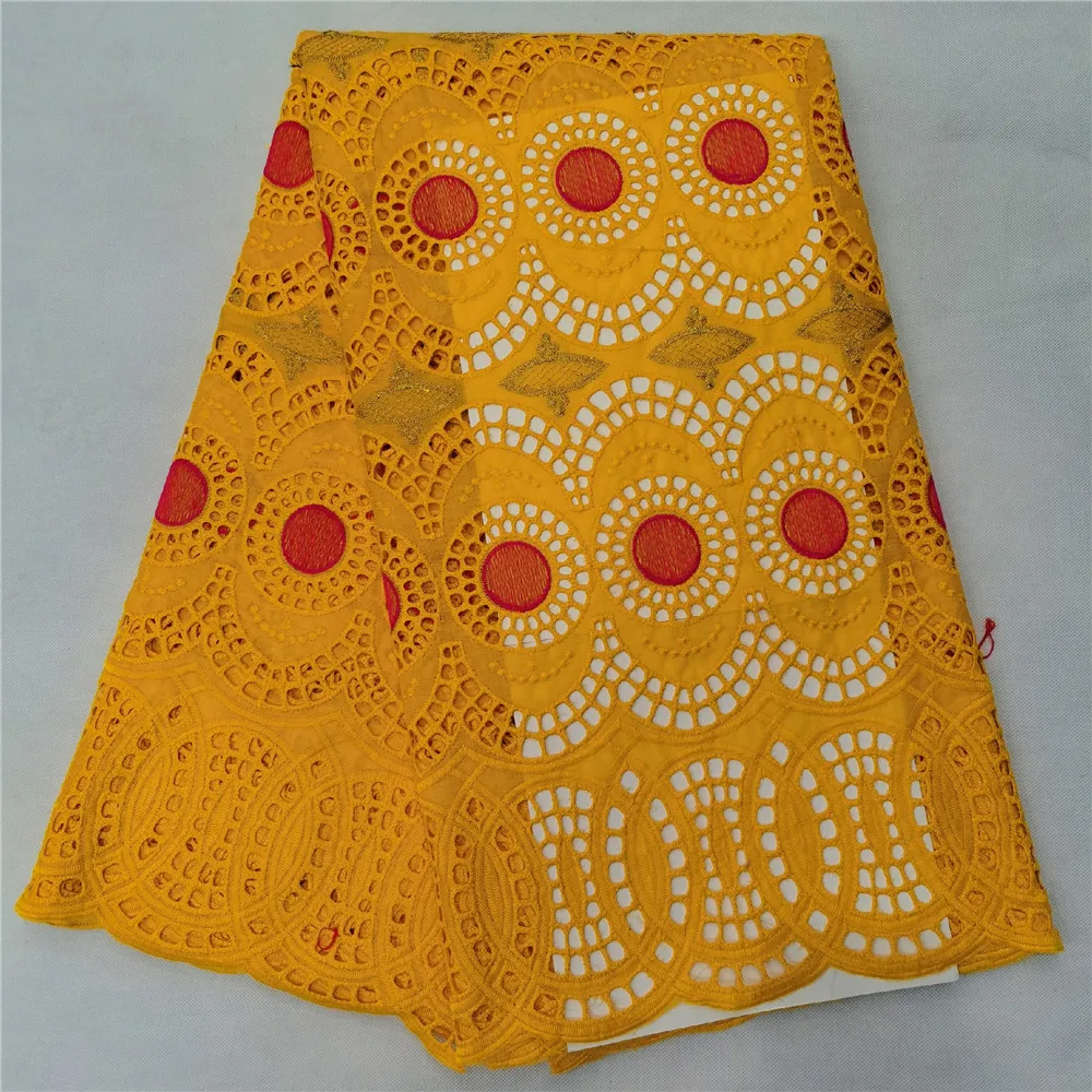 

Swiss African Cotton Lace Fabric High Quality Swiss Voile Lace In Switzerland With Stones For Men Daily Dress