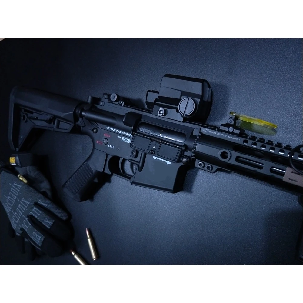 Наружное тактическое игровое оборудование для страйкбола пневматические пистолеты Jinming 8 Gen9 M4 AR15 нейлоновая задняя прикладочная модель винтовки Пейнтбольные аксессуары