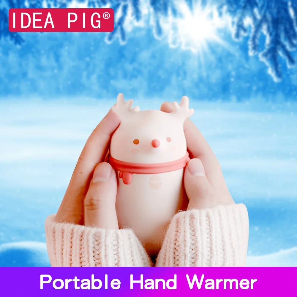 

5V 2A 8000/6000 mAh Cute Electric Hand Warmer USB Rechargeable Handy Heater Handwarmer Travel Handy Long-Life Mini Pocket Warmer