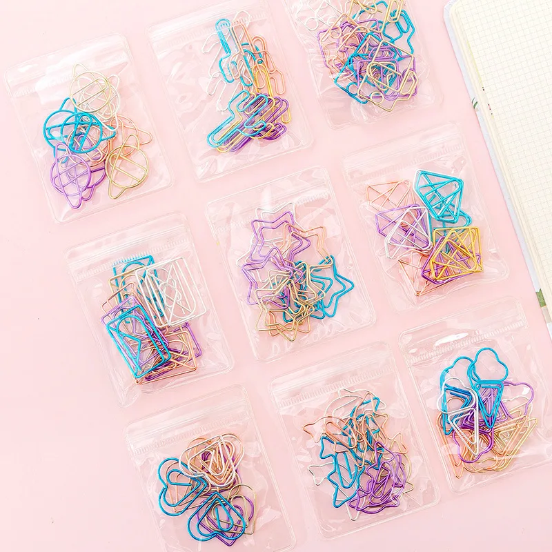 Paper clips Book clips Mini bookmark Decorative Metal Creative Clips Paperclips Bookmark 10pcs/lot