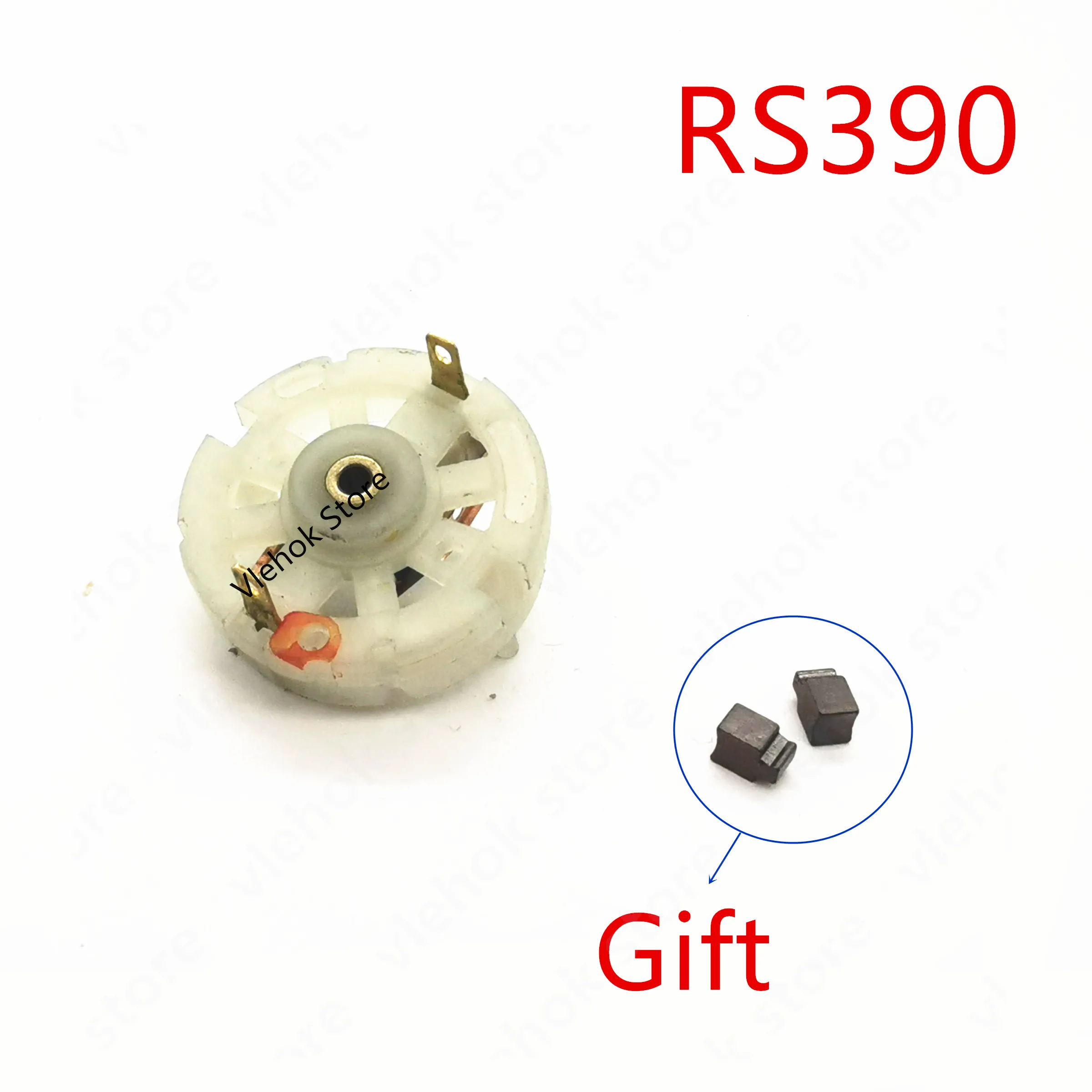 RS-360 держатель углеродной счетки для RS-365 RS-370 RS-380 RS-385 RS-390 RS-395 фен пылесос горячий воздух пистолет микро мотор - Цвет: 1PCS