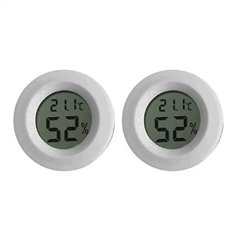 Mini Humidity Meter Thermometer Celsius Digital Lcd Display Indoor