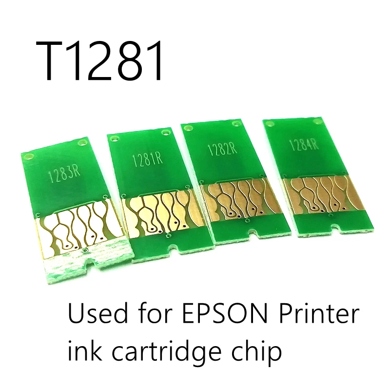 T1281-T1284 чернильный картридж с чипом автоматического сброса для SX130 SX235W SX420W S22 SX125 SX440W SX430W принтер чип для СНПЧ